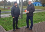 В брянских Комаричах устанавливают камеры видеонаблюдения