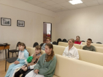 В дни летних каникул детскую библиотеку посетили ребята отделения дневного пребывания и реабилитации ГБУ КЦСОН г. Клинцы и Клинцовского района, которые приняли участие в викторине «Любимые мультфильмы в книгах»..
