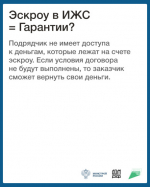 Информирование подрядных граждан и организаций об особенностях строительства частных домов по договорам подряда с использованием эскроу счетов.