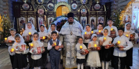 Клетнянское благочиние. Поздравление воспитанников воскресной школы с Рождеством Христовым - Клинцовская епархия