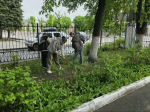 Обучающиеся Центра детского творчества приняли участие во Всероссийском субботнике «Зелёная весна»..