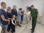 Встреча с родственниками бойцов, погибших на СВО.