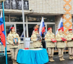 Торжественное открытие мемориальных досок.