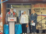 Торжественное открытие мемориальных досок.