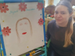 «Один на всех»: как родители рисовали портрет воспитателя.
