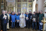 Поздравление с Днем отца на приходе Успенского храма г. Мглина