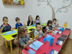 В МБДОУ №31 «Золотая рыбка» в уютной и яркой студии дополнительного образования «Радуга красок» каждый дошкольник становится настоящим творцом!.